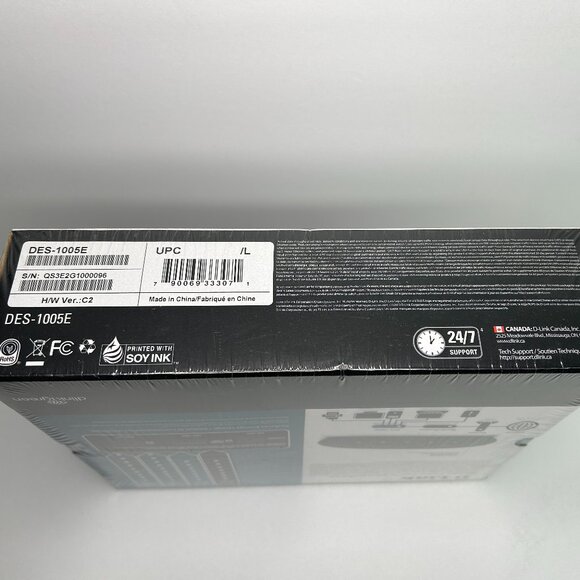 D-Link DES (DES-1005E) 5-Ports External Ethernet Switch - Picture 5 of 5